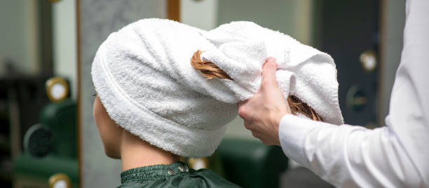 microfiber hair towel wrap
