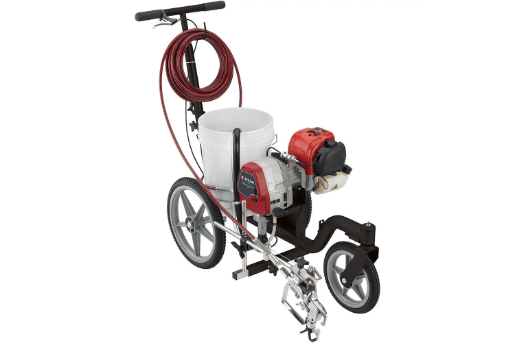parking lot striping machine