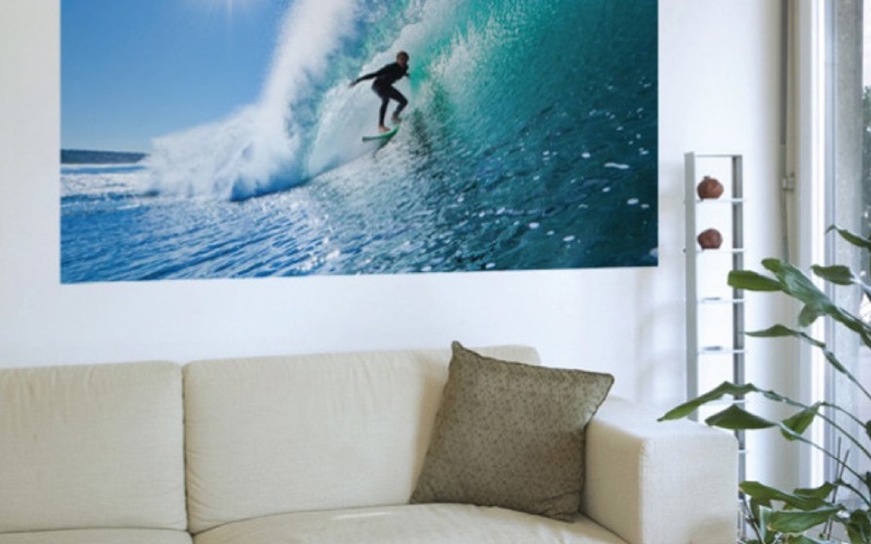 Peel and stick posters