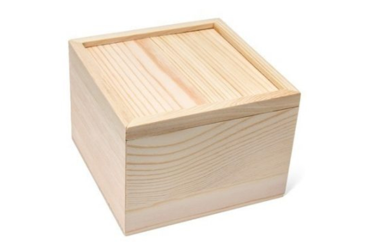 wooden box