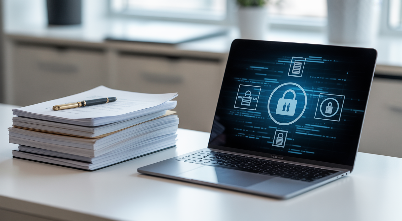 Cybersecurity consultant advising a Canadian business on secure growth strategies