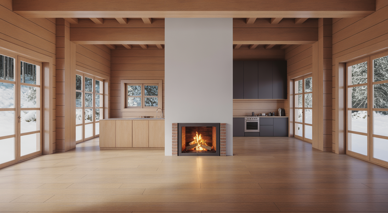 Cozy mountain lodges in Big Bear surrounded by pine trees and lake views