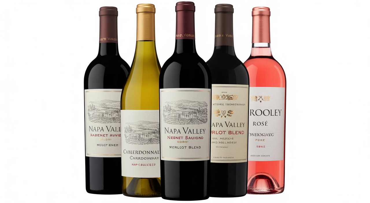 Award-winning Napa Valley wines collection in 2024
